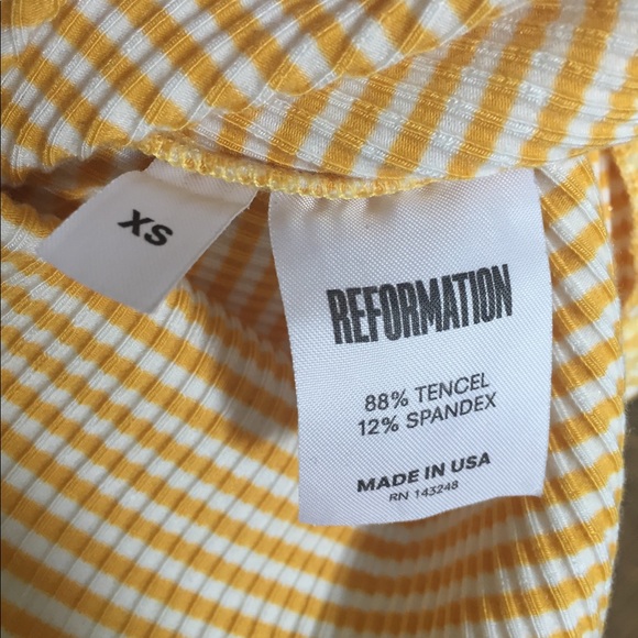 🌺Moving Sale!🪴 Reformation Sunrise top - Picture 5 of 10